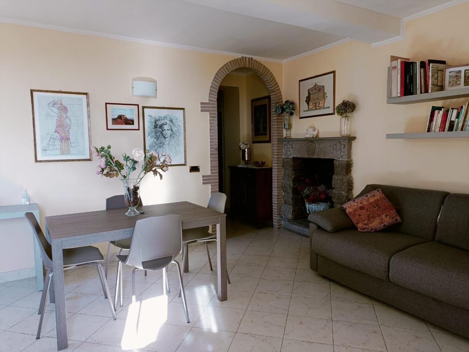 La Casa Del Sole Apartment Caprarola Exterior photo